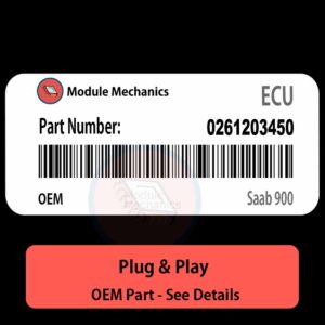 0261203450 ECU - PLUG & PLAY |  Saab 900 | ECM PCM BCM Engine Control Computer OEM