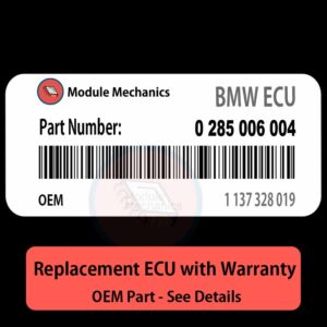0285006004 1137328019 ECU - PLUG & PLAY |  BMW 750i | ECM PCM BCM Engine Control Computer OEM
