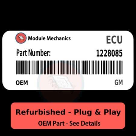 1228085 ECU - PLUG & PLAY - | Chevrolet Celebrity | ECM PCM BCM Engine Control Computer OEM