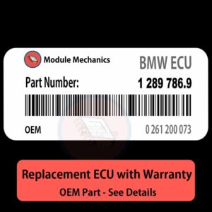 1289786.9 0261200073 ECU - PLUG & PLAY |  BMW 528E / E30 / 325E / E28 | ECM PCM BCM Engine Control Computer OEM