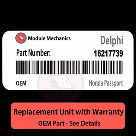 16217739 ECU - PLUG & PLAY |  Honda Passport | ECM PCM BCM Engine Control Computer OEM