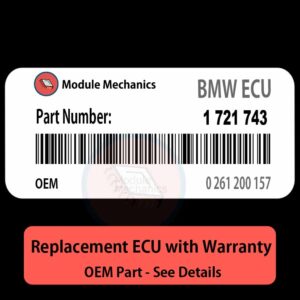 1721743 0261200157 ECU - PLUG & PLAY |  BMW 318i | ECM PCM BCM Engine Control Computer OEM