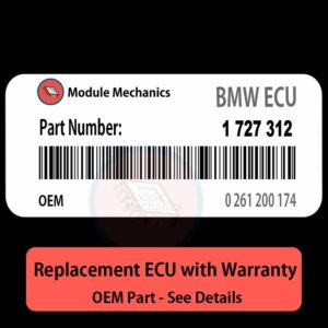 1727312 0261200174 ECU - PLUG & PLAY |  BMW 316i | ECM PCM BCM Engine Control Computer OEM