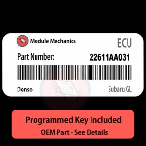 22611AA031  ECU - PLUG & PLAY |  Subaru GL | ECM PCM BCM Engine Control Computer OEM