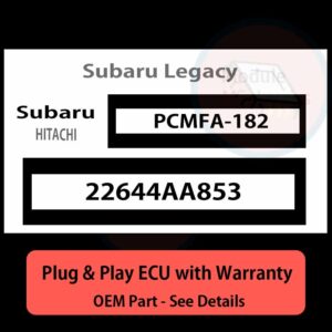22644AA853 PCMFA182 ECU - PLUG & PLAY |  Subaru Legacy | ECM PCM BCM Engine Control Computer OEM