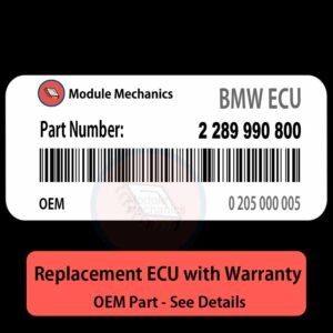 2289990800 0205000005 ECU - PLUG & PLAY |  BMW 750I E32 / 850I E31 | ECM PCM BCM Engine Control Computer OEM