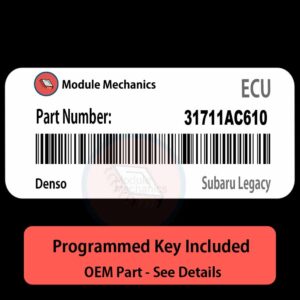 31711AC610  ECU - PLUG & PLAY |  Subaru Legacy | ECM PCM BCM Engine Control Computer OEM