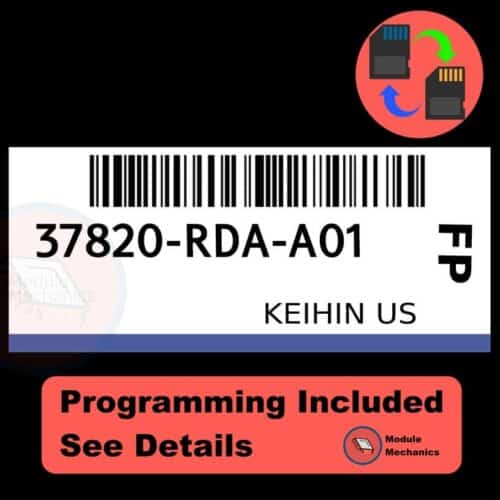 37820-RDA-A01 ECU with PROGRAMMING - VIN & Security | Acura TL | ECM PCM Engine Control Computer OEM
