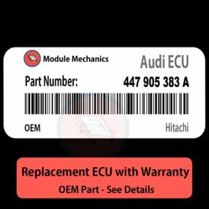 447905383A Hitachi ECU - PLUG & PLAY |  Audi 4000 / 5000 / COUPE | ECM PCM BCM Engine Control Computer OEM