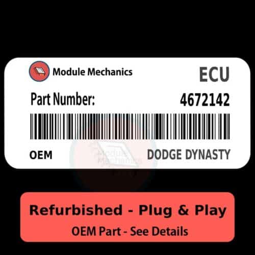 4672142 ECU - PLUG & PLAY - | Dodge Dynasty | ECM PCM BCM Engine Control Computer OEM