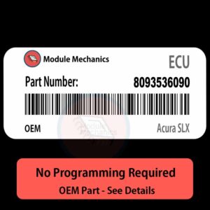 8093536090 ECU - PLUG & PLAY |  Acura SLX | ECM PCM BCM Engine Control Computer OEM