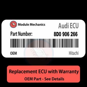 8D0906266 Hitachi ECU - PLUG & PLAY |  Audi A4 / A6 Cabriolet | ECM PCM BCM Engine Control Computer OEM