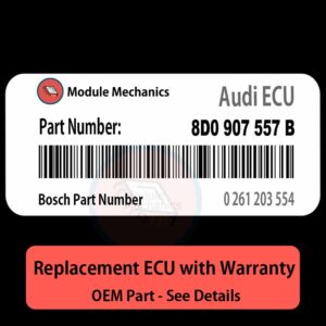 8D0907557B 0261203554 ECU - PLUG & PLAY |  Audi A4 | ECM PCM BCM Engine Control Computer OEM