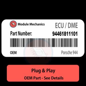 94461811101 ECU - PLUG & PLAY |  Porsche 944 | ECM PCM BCM Engine Control Computer OEM