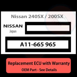 A11-665 965  ECU - PLUG & PLAY |  Nissan 240SX / 200SX | ECM PCM BCM Engine Control Computer OEM