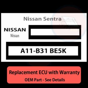A11-B31 BE5K 0 ECU - PLUG & PLAY |  Nissan Sentra | ECM PCM BCM Engine Control Computer OEM