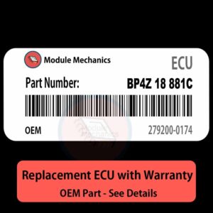 BP4Z18881C 2792000174 ECU - PLUG & PLAY |  Mazda Miata MX-5 | ECM PCM BCM Engine Control Computer OEM