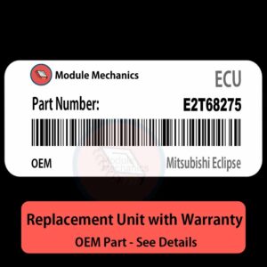 E2T68275 ECU - PLUG & PLAY | 1998, 1999 Mitsubishi Eclipse | ECM PCM BCM Engine Control Computer OEM