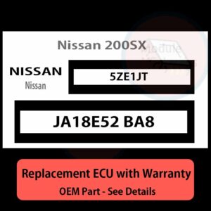JA18E52 BA8 5ZE1JT ECU - PLUG & PLAY |  Nissan 200SX | ECM PCM BCM Engine Control Computer OEM