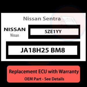 JA18H25 BM8 5ZE1YY ECU - PLUG & PLAY |  Nissan Sentra | ECM PCM BCM Engine Control Computer OEM