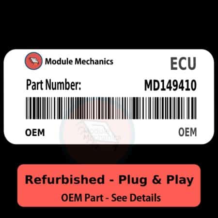 MD149410 ECU - PLUG & PLAY - | Dodge D-50 | ECM PCM BCM Engine Control Computer OEM
