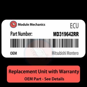 MD319642RR ECU - PLUG & PLAY |  Mitsubishi Montero | ECM PCM BCM Engine Control Computer OEM