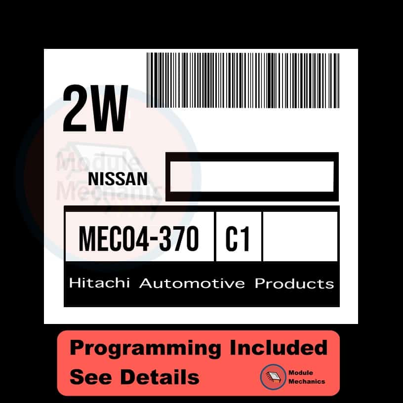 MEC04-370 ECU with PROGRAMMING - VIN & Security | Nissan Xterra / Frontier | ECM PCM Engine Control Computer OEM MEC04-370 ECU with PROGRAMMING - VIN & Security | Nissan Xterra / Frontier | ECM PCM Engine Control Computer OEM