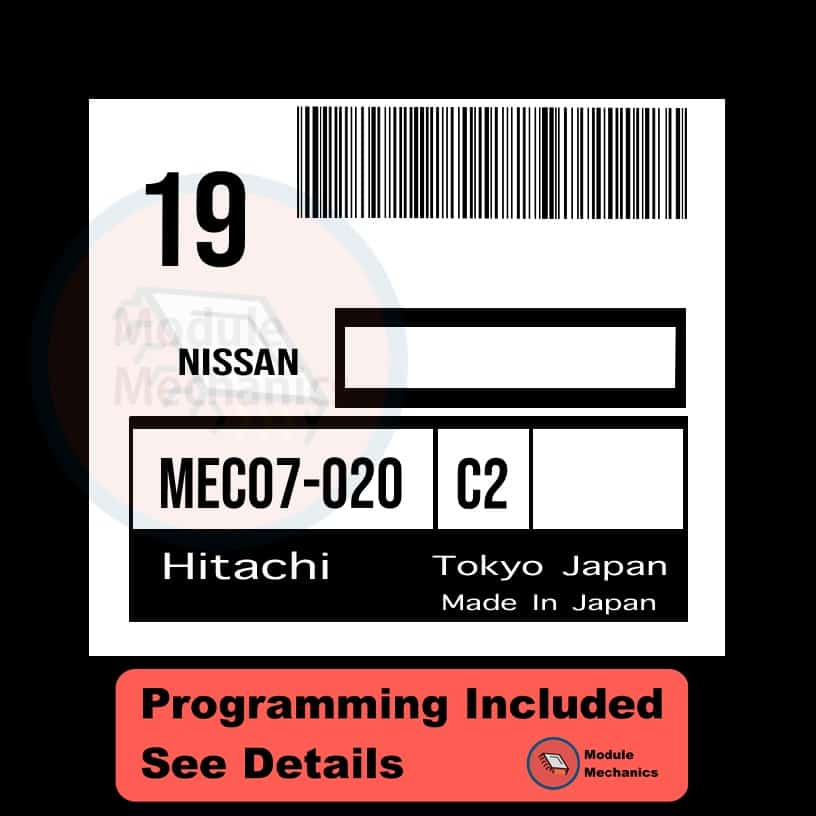 MEC07-020 ECU with PROGRAMMING - VIN & Security | Nissan Pathfinder / QX4 | ECM PCM Engine Control Computer OEM MEC07-020 ECU with PROGRAMMING - VIN & Security | Nissan Pathfinder / QX4 | ECM PCM Engine Control Computer OEM