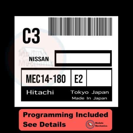 MEC14-180 ECU with PROGRAMMING - VIN & Security | Nissan Pathfinder / QX4 | ECM PCM Engine Control Computer OEM