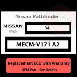 MECM-V171 A2 34 ECU - PLUG & PLAY |  Nissan Pathfinder | ECM PCM BCM Engine Control Computer OEM