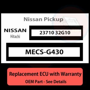 MECS-G430 2371032G10 ECU - PLUG & PLAY |  Nissan Pickup | ECM PCM BCM Engine Control Computer OEM