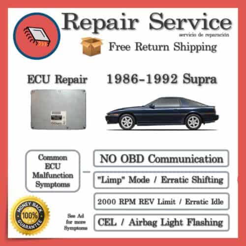 1986-1992 Toyota Supra Engine Computer ECU Repair Service