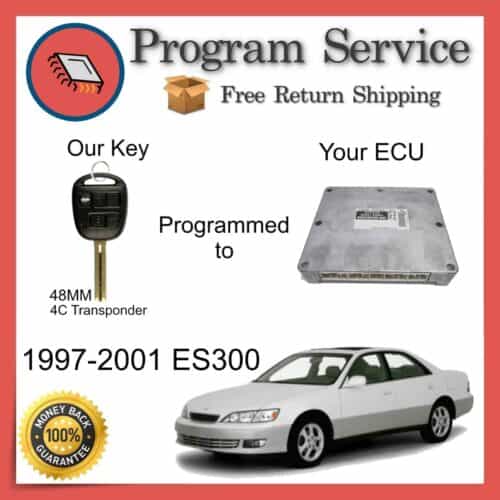 1997-2001 Lexus ES300 ECU to Key Programming Service | Engine Computer Immoblizer