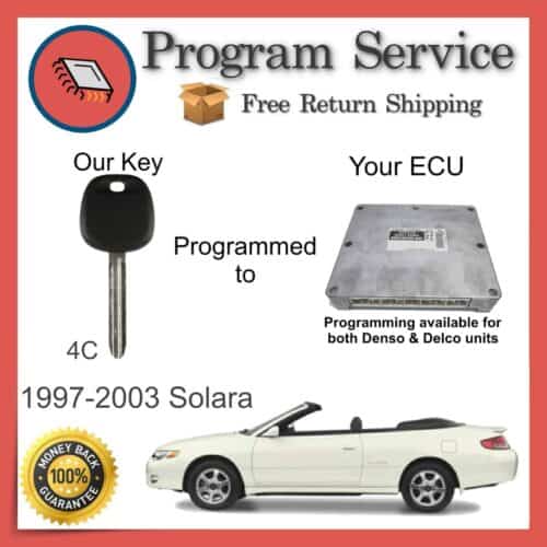 1998-2003 Toyota Solara Engine ECU to Key Programming Service | Engine Computer Immobilizer