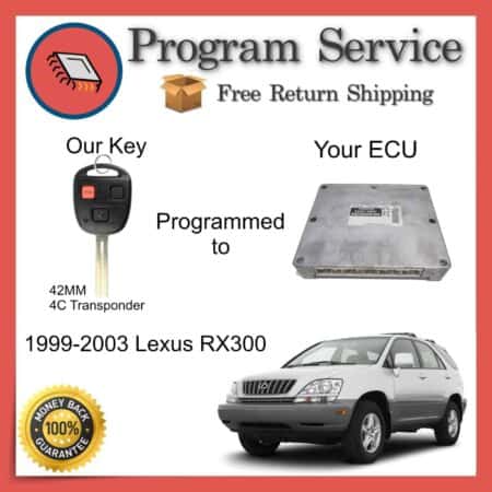 1999-2003 Lexus RX300 ECU to Key Programming Service