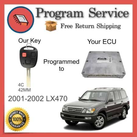 2001-2002 Lexus LX470 ECU to Key Programming Service | Engine Computer Immoblizer