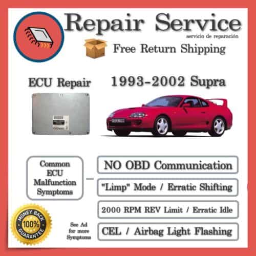 2000 Toyota Supra Engine Computer ECU Repair Service