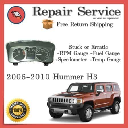 2006-2010 Hummer H3 Gauge Cluster Repair Service