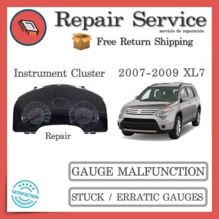 2007 2008 2009 Suzuki XL7 Instrument Gauge Cluster Repair Service