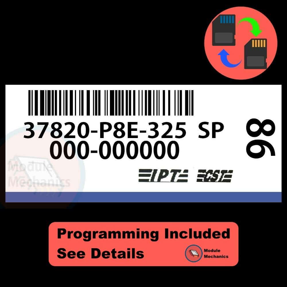 37820-P8E-325 ECU with PROGRAMMING - VIN & Security | Acura CL TL | ECM PCM Engine Control Computer OEM 37820-P8E-325 ECU with PROGRAMMING - VIN & Security | Acura CL TL | ECM PCM Engine Control Computer OEM