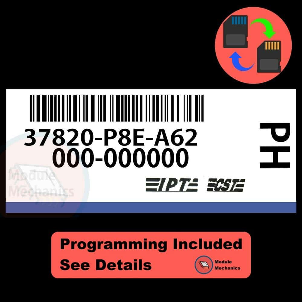 37820-P8E-A62 ECU with PROGRAMMING - VIN & Security | Acura CL TL | ECM PCM Engine Control Computer OEM 37820-P8E-A62 ECU with PROGRAMMING - VIN & Security | Acura CL TL | ECM PCM Engine Control Computer OEM
