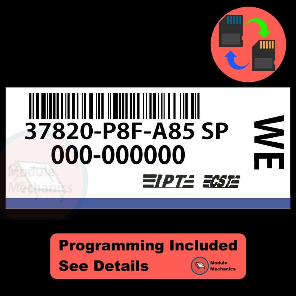 37820-P8F-A85 ECU with PROGRAMMING - VIN & Security | Honda Odyssey | ECM PCM Engine Control Computer OEM 37820-P8F-A85 ECU with PROGRAMMING - VIN & Security | Honda Odyssey | ECM PCM Engine Control Computer OEM