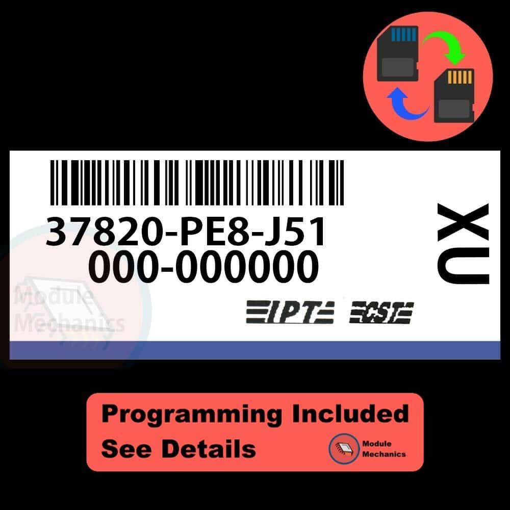 37820-PE8-J51 ECU with PROGRAMMING - VIN & Security | Acura CL TL | ECM PCM Engine Control Computer OEM 37820-PE8-J51 ECU with PROGRAMMING - VIN & Security | Acura CL TL | ECM PCM Engine Control Computer OEM
