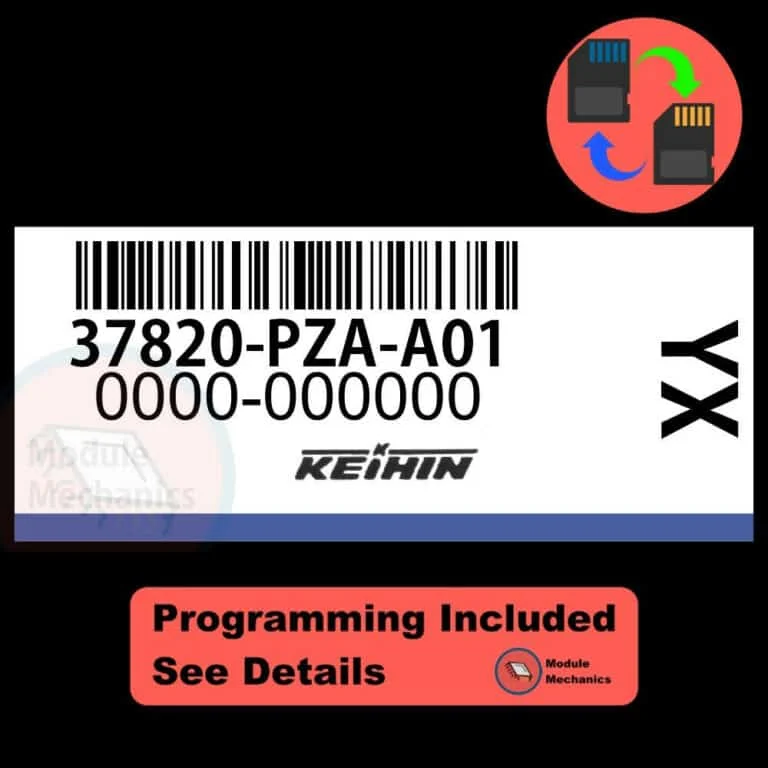 37820-PZA-A01 ECU with PROGRAMMING - VIN & Security | Honda Civic