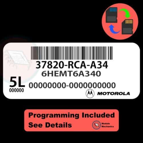 37820-RCA-A34 ecm ecu computer