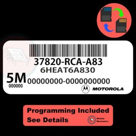 37820-RCA-A83 ecm ecu computer