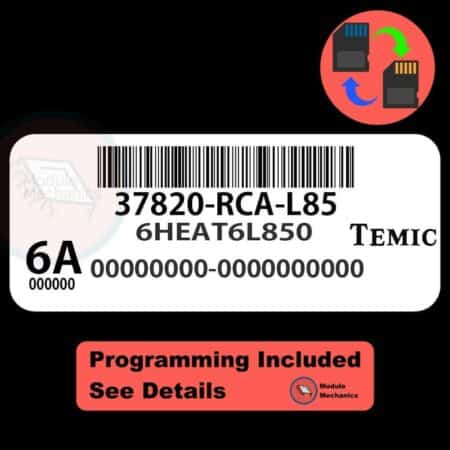 37820-RCA-L85 ecm ecu computer