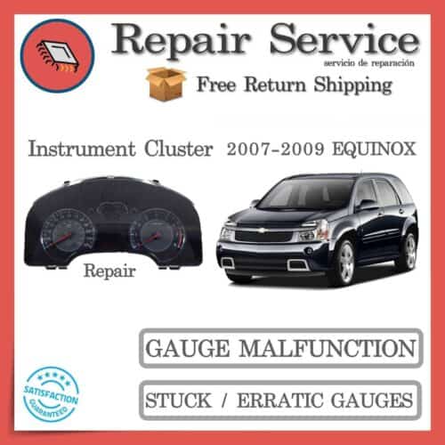 2007 2008 2009 Chevrolet Equinox Instrument Gauge Cluster Repair Service