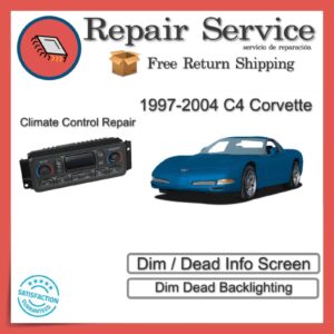C5 Corvette Climate Control Repair