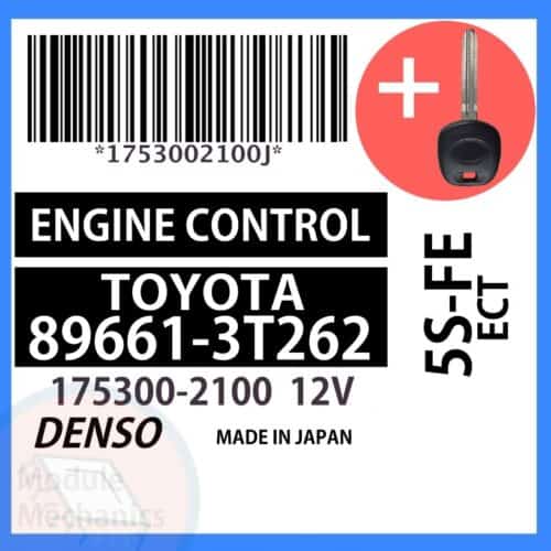 Compatible: 1998 1999 Toyota Camry OEM Part Number: 89661-3T262 | 896613T262 | 175300-2100 | 1753002100